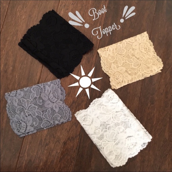 š¢Host Pickš¢Lace Boot Toppers - Picture 1 of 4